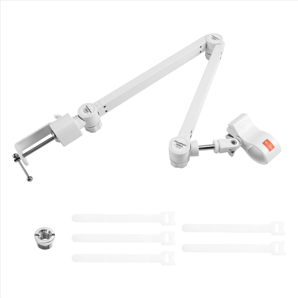 Microphone Boom Arm Desk - Microphone Arm Boom Adjustable Suspension Boom