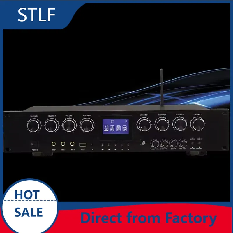 Audio Mixer 16 Channel Usb - STLF CHNLAN FA800 8 Channel 8x50w