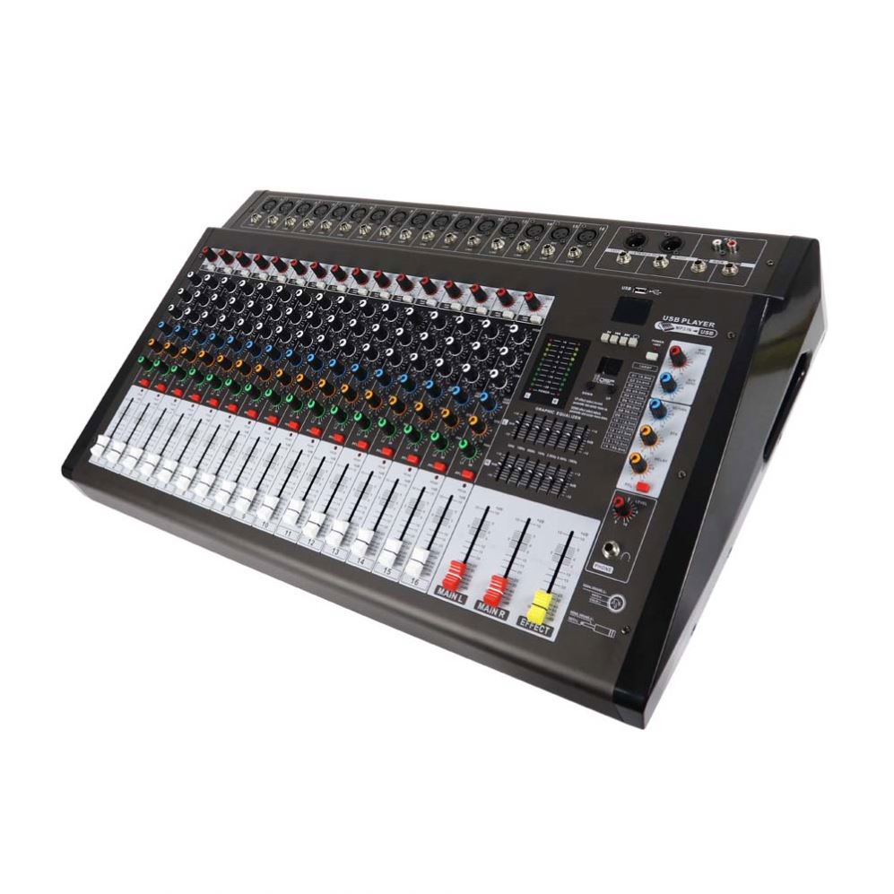 Audio Mixer 16 Channel Usb - 16 Channel Console Mixing, 16 Effect