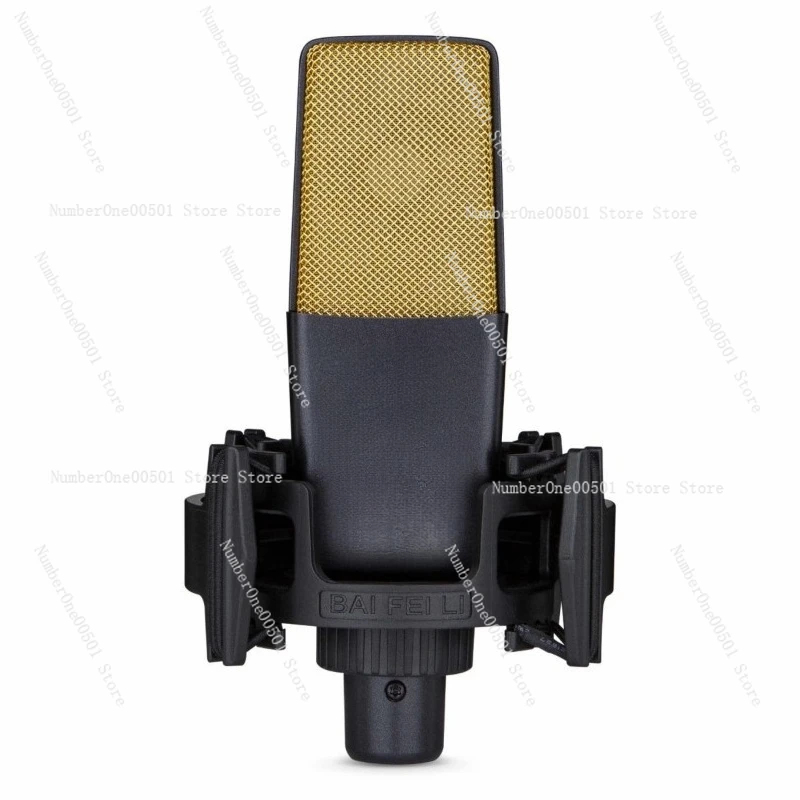 Condenser Microphone Studio Large Diaphragm - C414 Professional Condenser Microphone 48V Phantom