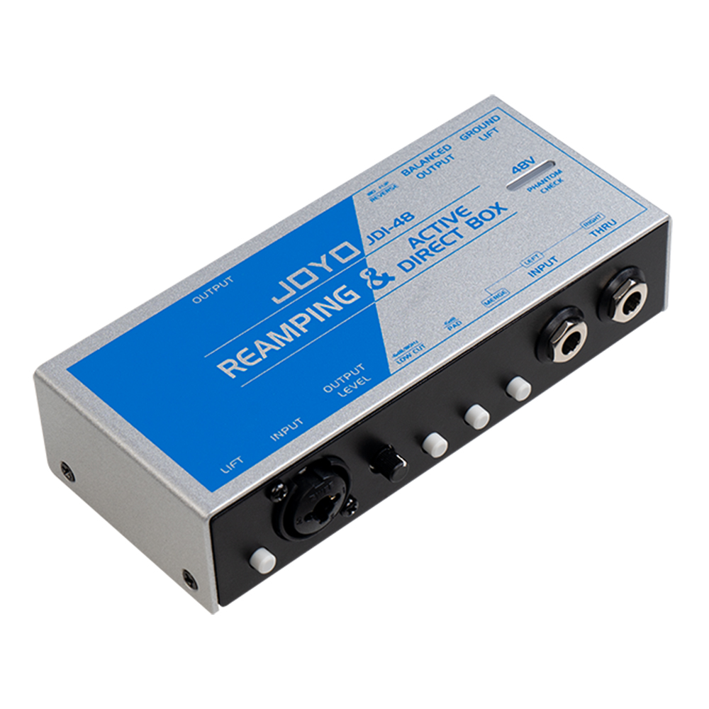 Di Box Active Reamp - JOYO JDI-48 REAMPING and DI Functions