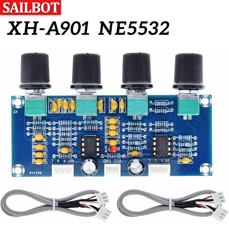 Mic Preamp 1073 Clone - XH-A901 NE5532 Tone Board Preamp Pre-amp