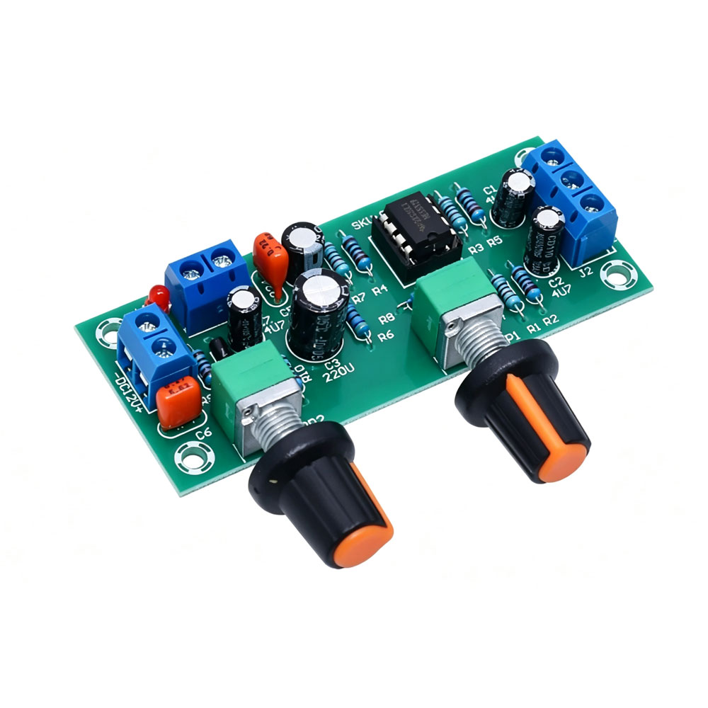 Mic Preamp 1073 Clone - High-Precision Single Supply Low Pass Filter
