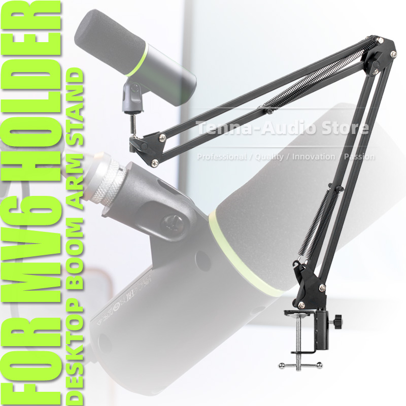 Holder Mic Stand Part Compatib - Microphone Boom Arm Desk review and price