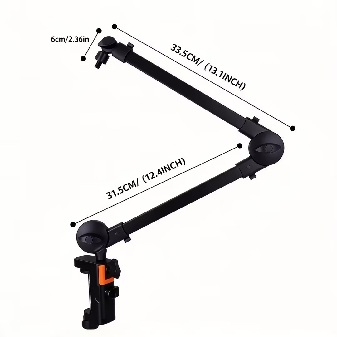 Spring-Free Microphone Arm Sta - Microphone Boom Arm Desk review and price