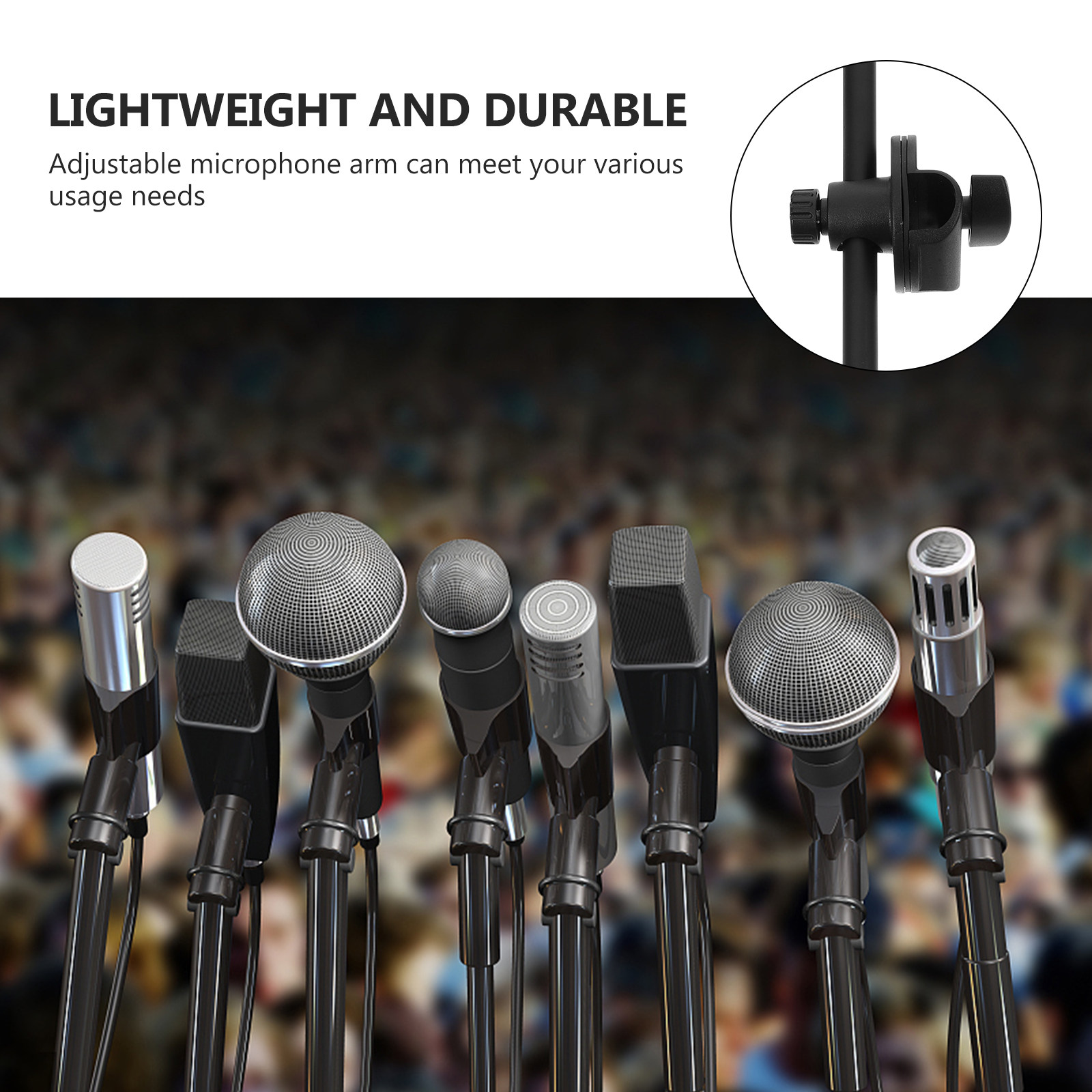 1Set Metal Mic Boom Arm Adjust - Microphone Boom Arm Desk review and price