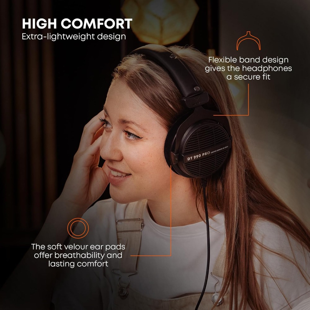 Beyerdynamic DT 990 PRO Open-B - Studio Headphones Monitoring Open Back review and price