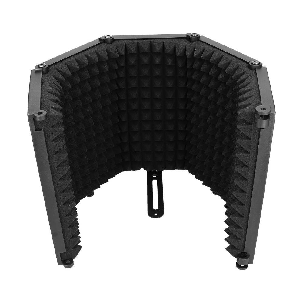 5-Panel Structure Microphone I - Vocal Booth Isolation Shield review and price