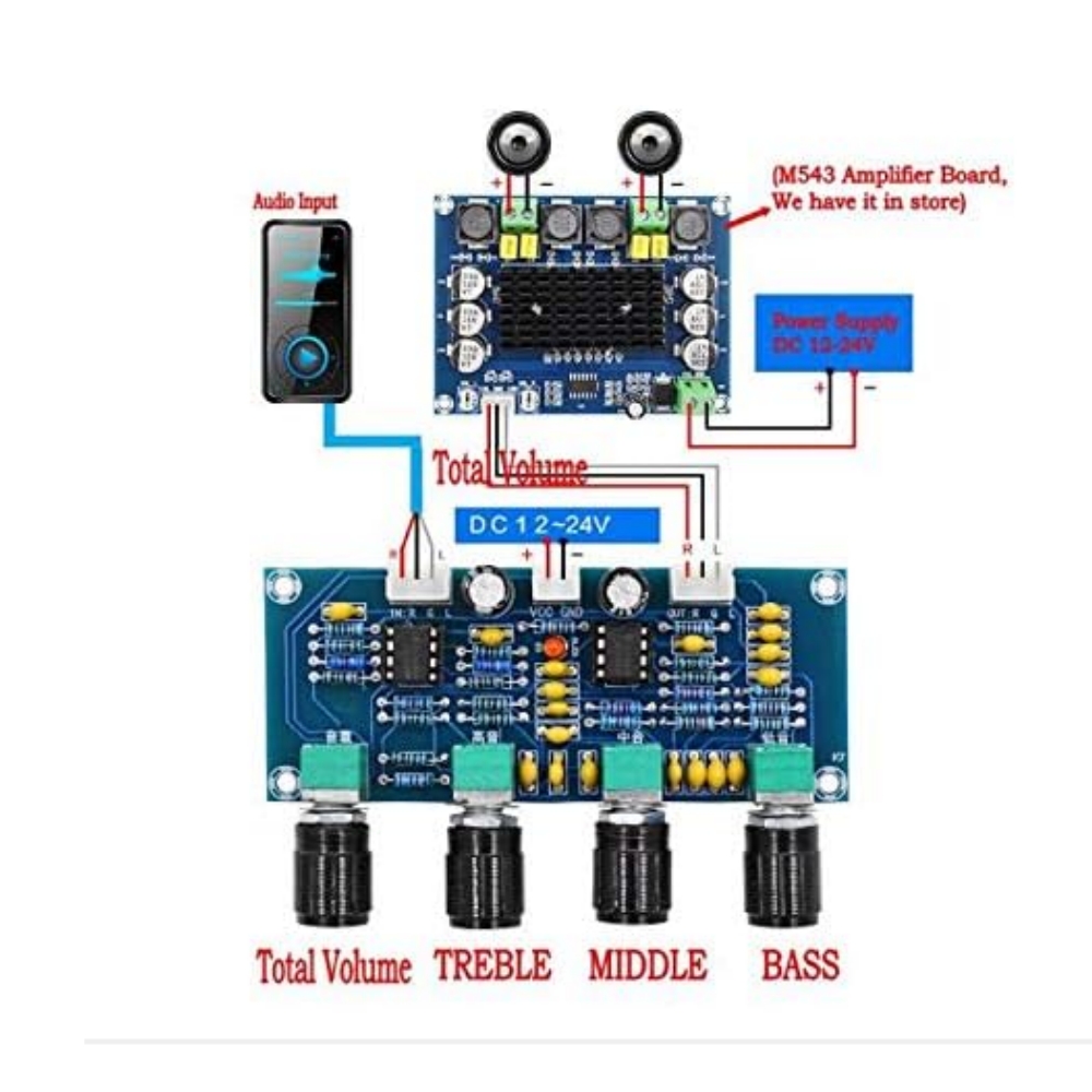 XH-A901 Power Amplifier Board  - Mic Preamp 1073 Clone review and price