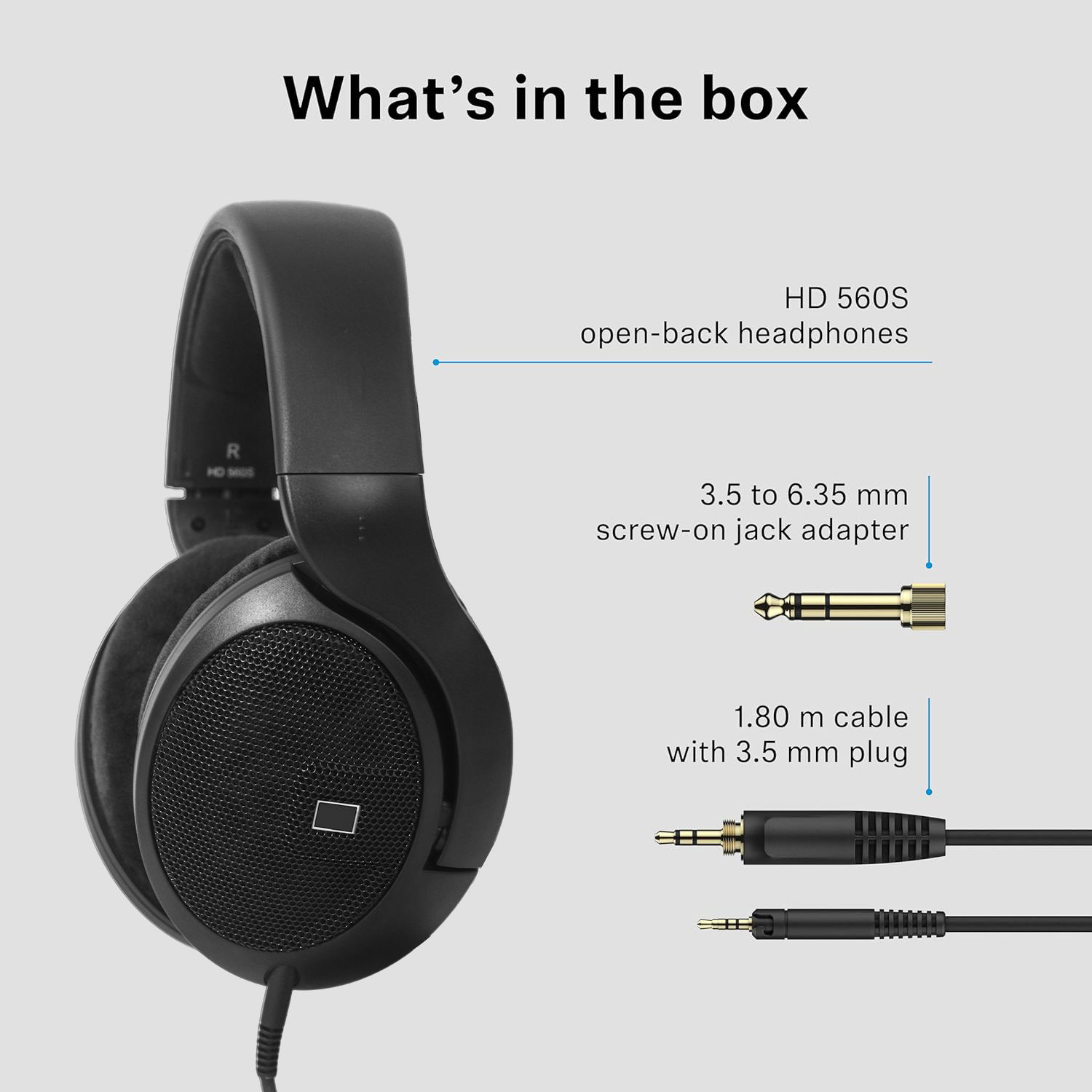HD 560S Open-Back Over-Ear Stu - Studio Headphones Monitoring Open Back review and price