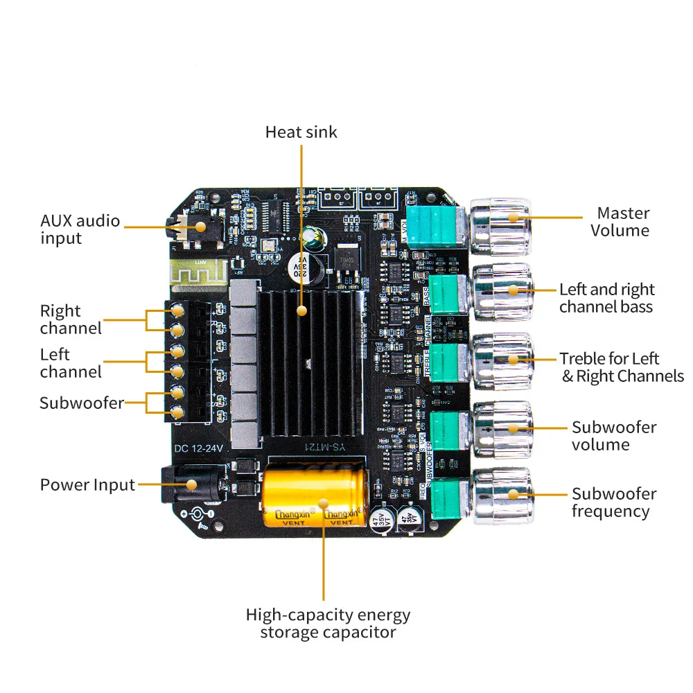 YS-MT21 2.1-Channel Audio Powe - Mic Preamp 1073 Clone review and price