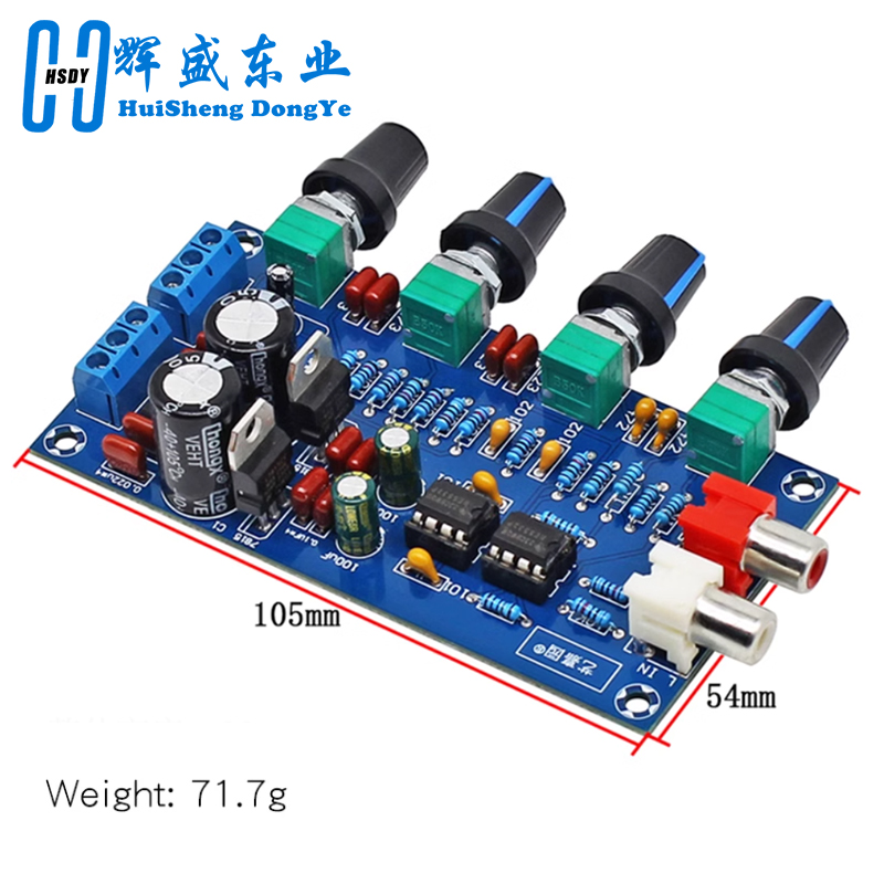 XH-M164 NE5532 Stereo Pre-amp  - Mic Preamp 1073 Clone review and price