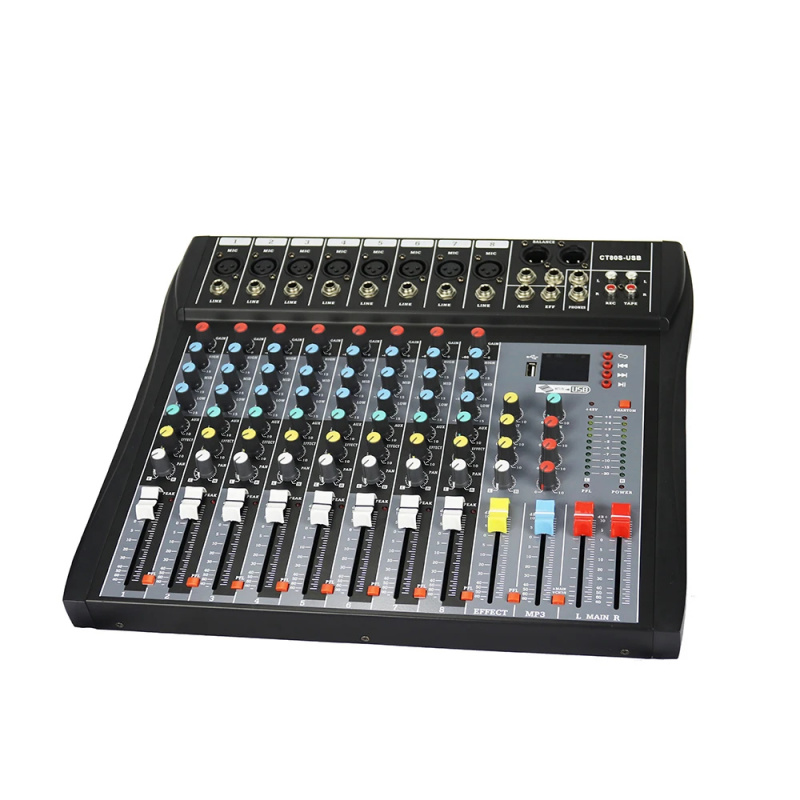8 Channel Audio Mixer with 99  - Audio Interface Usb 8 Channel review and price