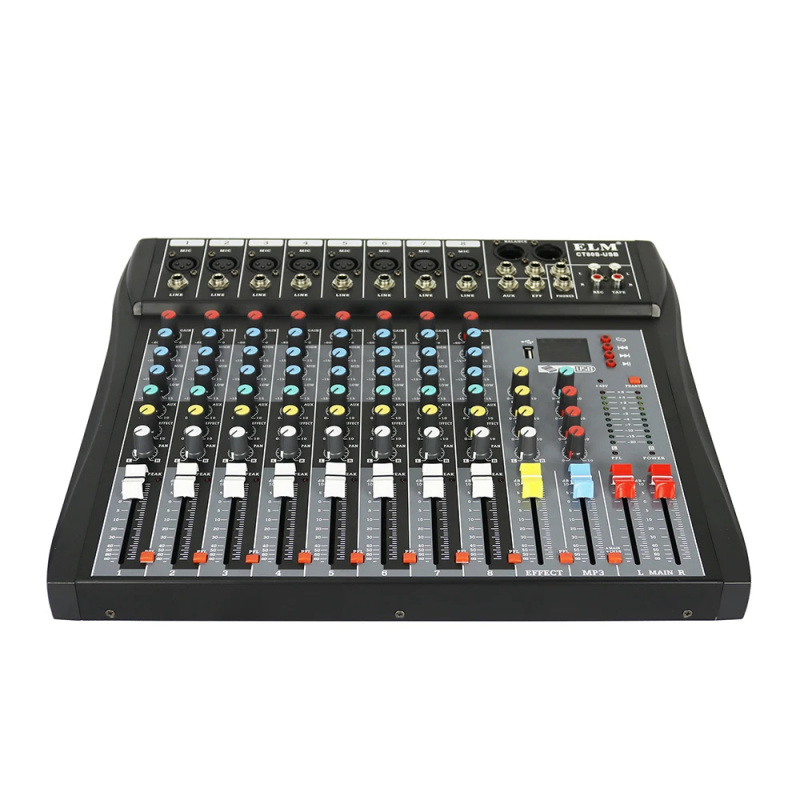 8 Channel Audio Mixer with 99  - Audio Interface Usb 8 Channel review and price