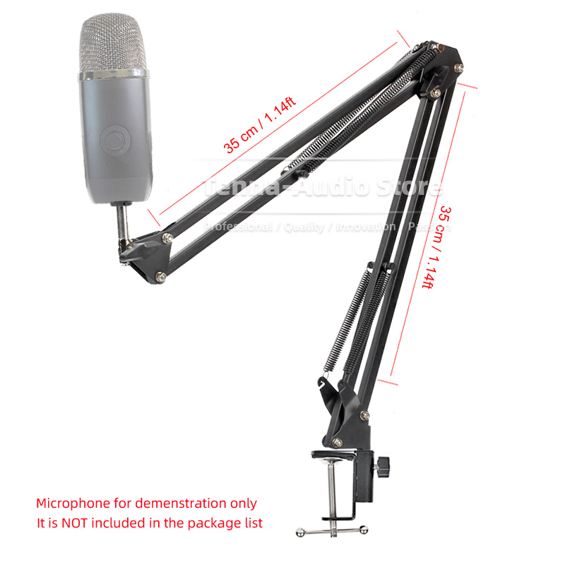 Desktop Clamp Suspension Mic B - Microphone Boom Arm Desk review and price