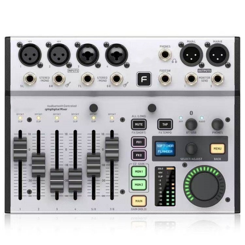 8 Channel Portable Digital Mix - Audio Interface Usb 8 Channel review and price