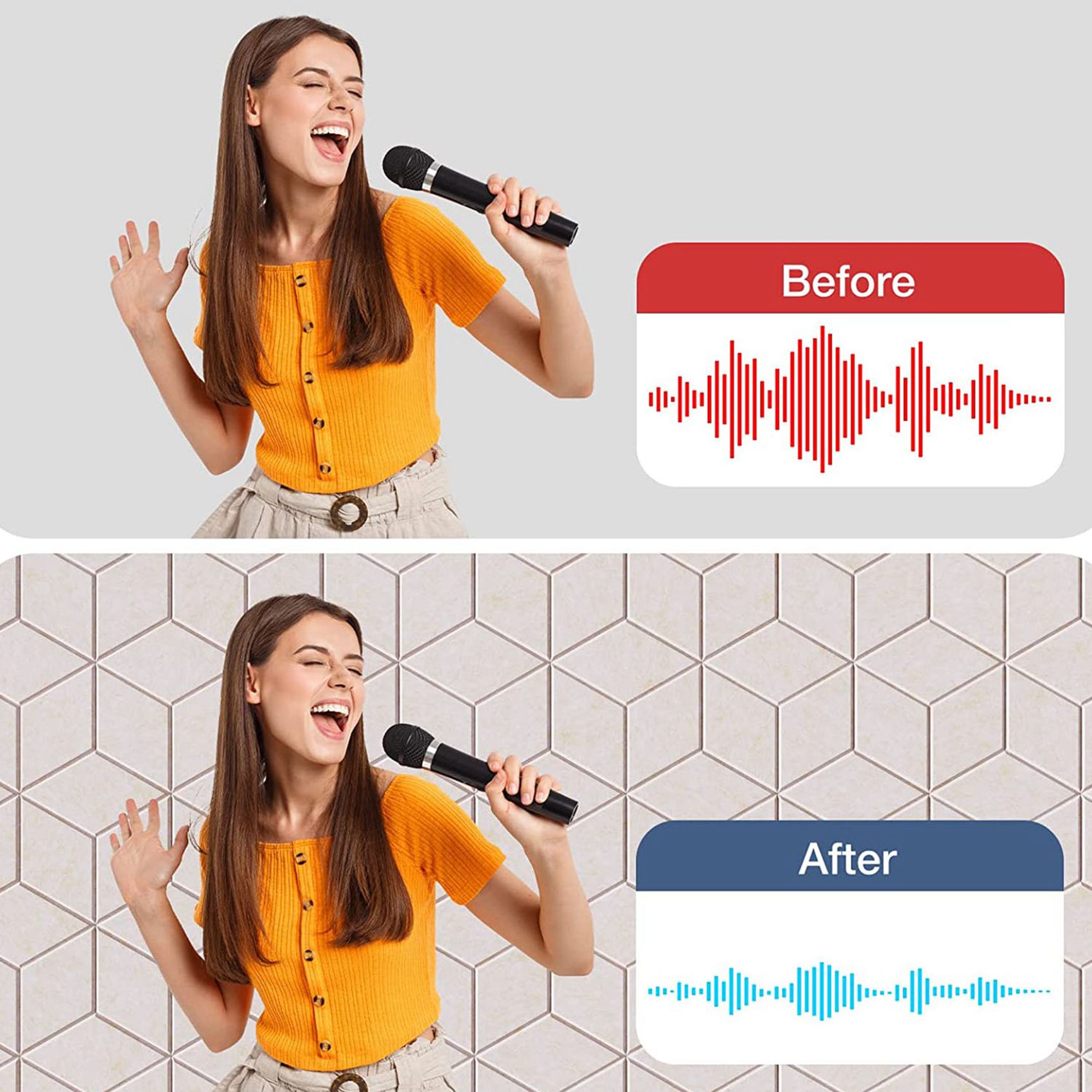 AEF6-24 PACK Acoustic Foam,Sel - Acoustic Foam Panels Soundproof review and price