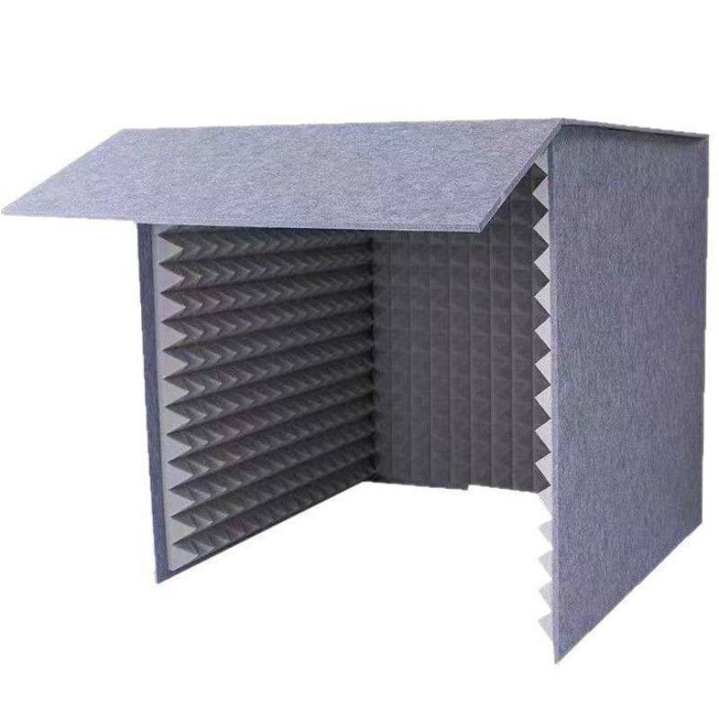 Portable Desktop Vocal Isolati - Vocal Booth Isolation Shield review and price
