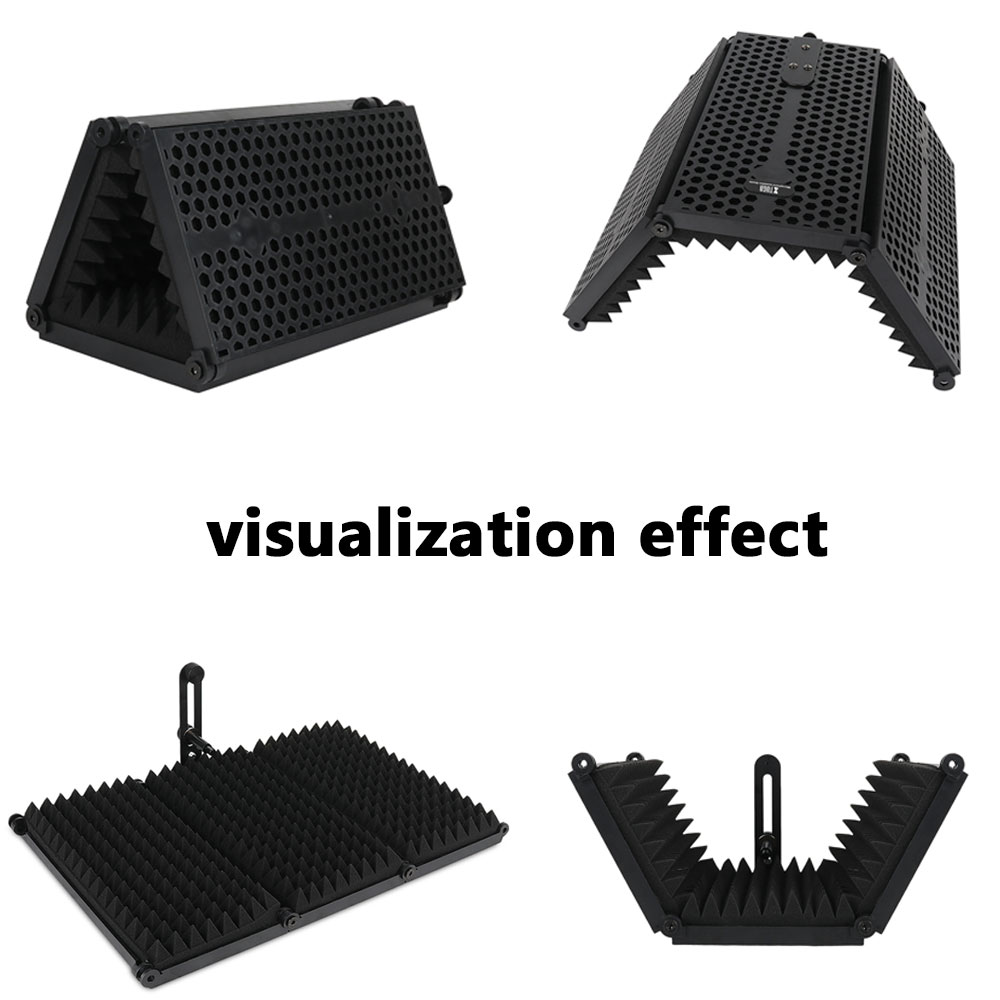 Microphone Isolation Shield 3/ - Vocal Booth Isolation Shield review and price