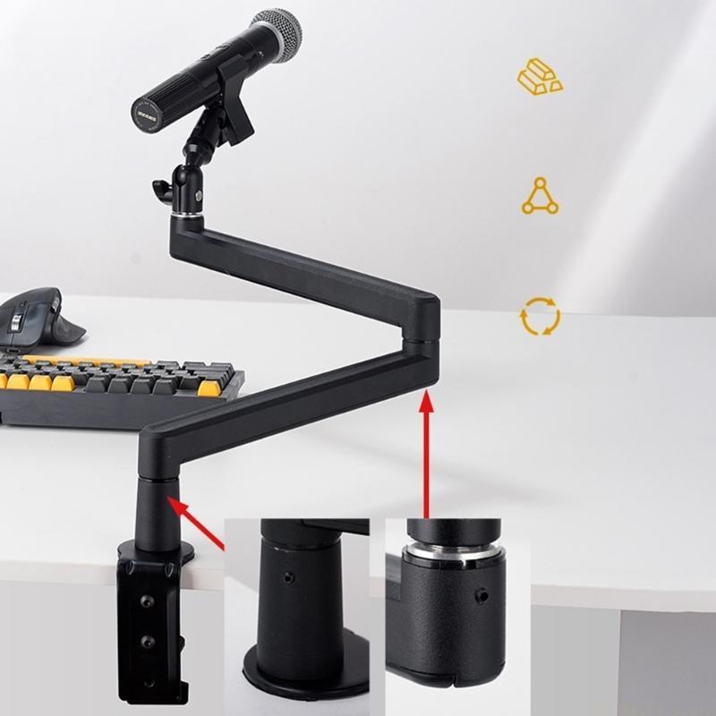 E56B Boom Arm Adjustable Mic A - Microphone Boom Arm Desk review and price