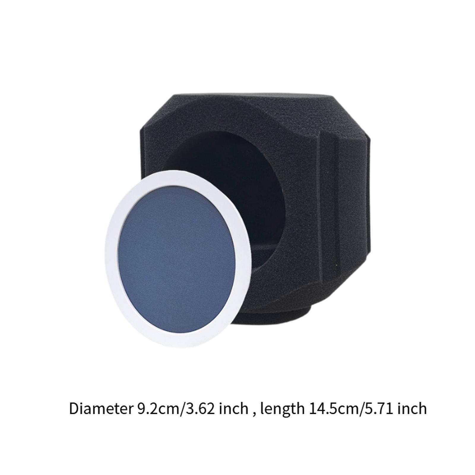 Mic Pop Filter Sound Absorbing - Vocal Booth Isolation Shield review and price
