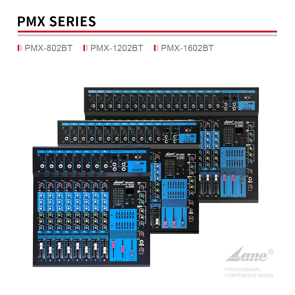 Lane PMX-1602BT New Design 16  - Audio Mixer 16 Channel Usb review and price