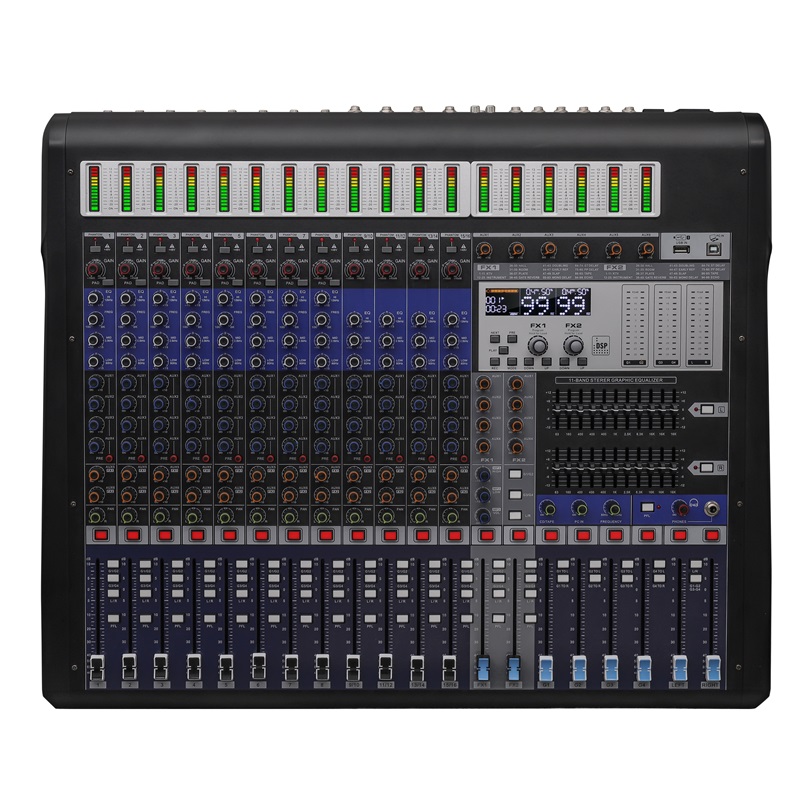 16-Channel Professional USB Au - Audio Mixer 16 Channel Usb review and price
