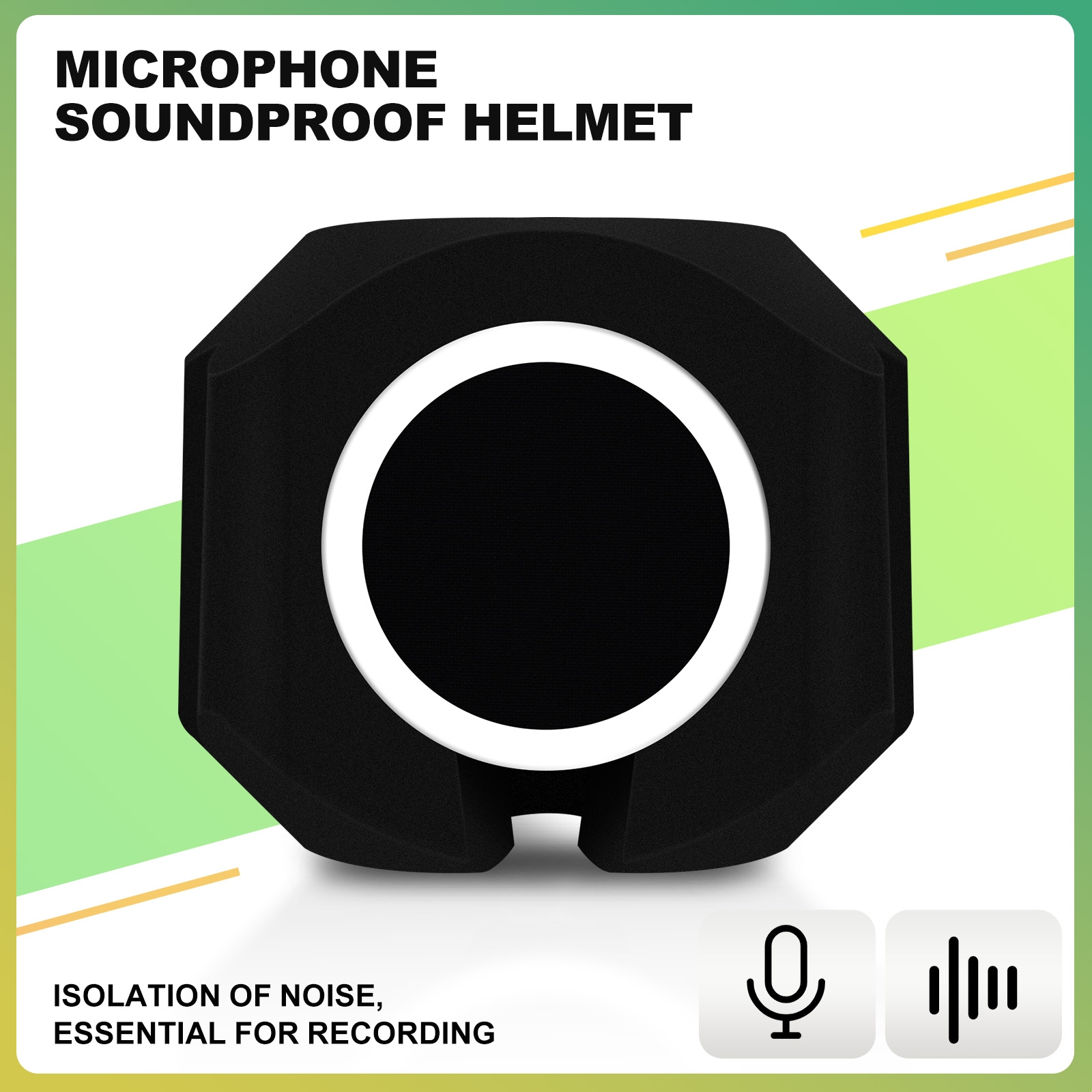 Microphone Windscreen Pop Filt - Vocal Booth Isolation Shield review and price