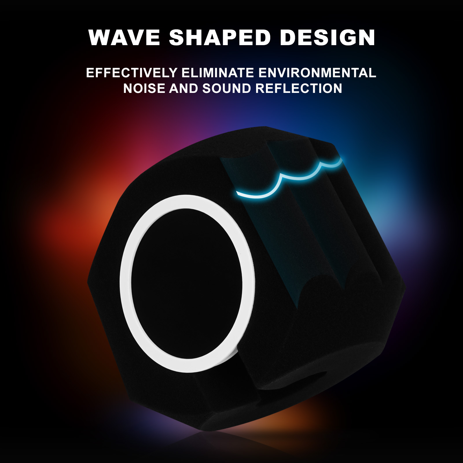 Microphone Windscreen Pop Filt - Vocal Booth Isolation Shield review and price