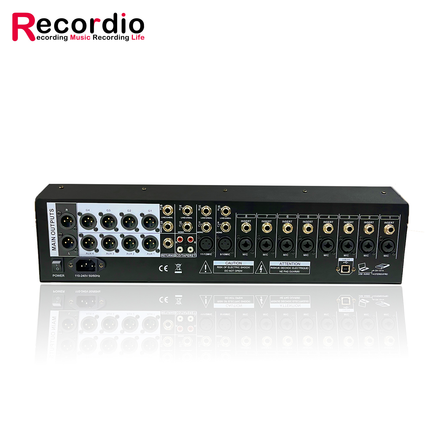GAX-QQ16 Dual 99DSP Profession - Audio Mixer 16 Channel Usb review and price