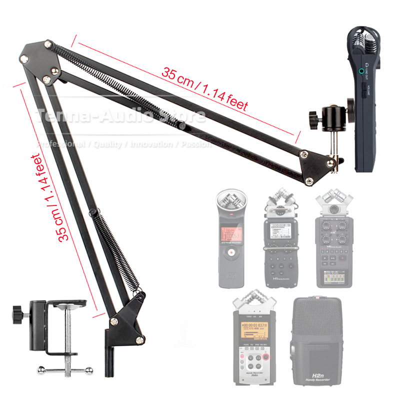 Tabletop Boom Arm Support For  - Microphone Boom Arm Desk review and price