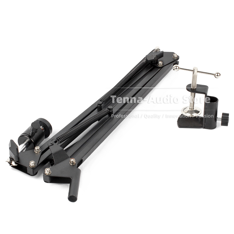 Tabletop Boom Arm Support For  - Microphone Boom Arm Desk review and price