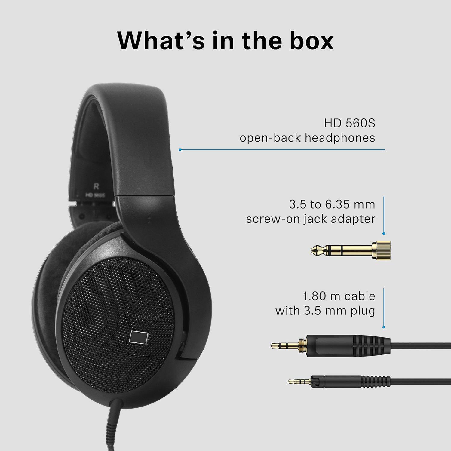 HD 560S Open Back Neutral Resp - Studio Headphones Monitoring Open Back review and price