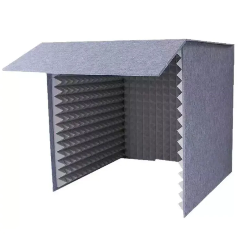 Portable Desktop Vocal Isolati - Vocal Booth Isolation Shield review and price